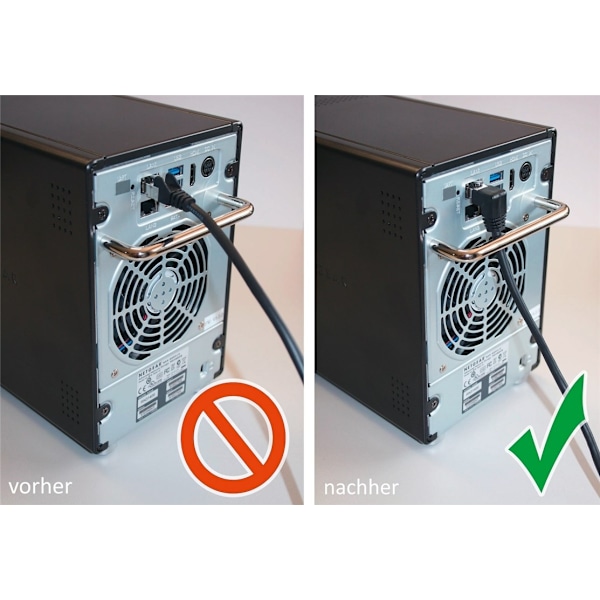 Goobay Netværkskabel CAT 5e vinklet 2x 90°, U/UTP, hvid, 2 m kobberbeklædt aluminiumleder (CCA), 2x RJ45-stik 90 ° (8P8C)