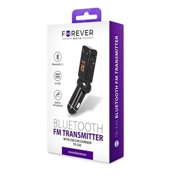 Forever Bluetooth FM-sändare (TR-320)