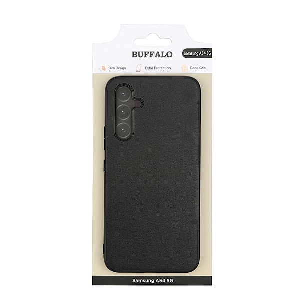 Buffalo Back cover PU Samsung Galaxy A54 5G Black Svart