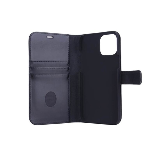 RADICOVER Lompakko iPhone 12 Pro Max Säteilysuojattu 2in1 RFID M Svart