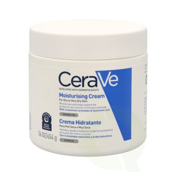 Cerave Moisturising Cream 454 ml For Dry To Very Dry Skin