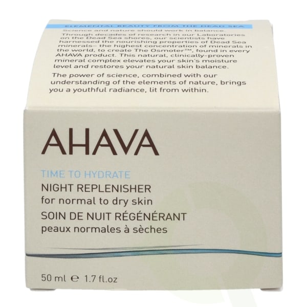 Ahava T.T.H. Night Replenisher 50 ml Normal/Dry Skin