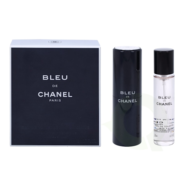 Chanel Bleu De Chanel Pour Homme Giftset 60 ml, Edt Spray 20ml/2x Edt Spray Refill 20ml - Travel Sprays