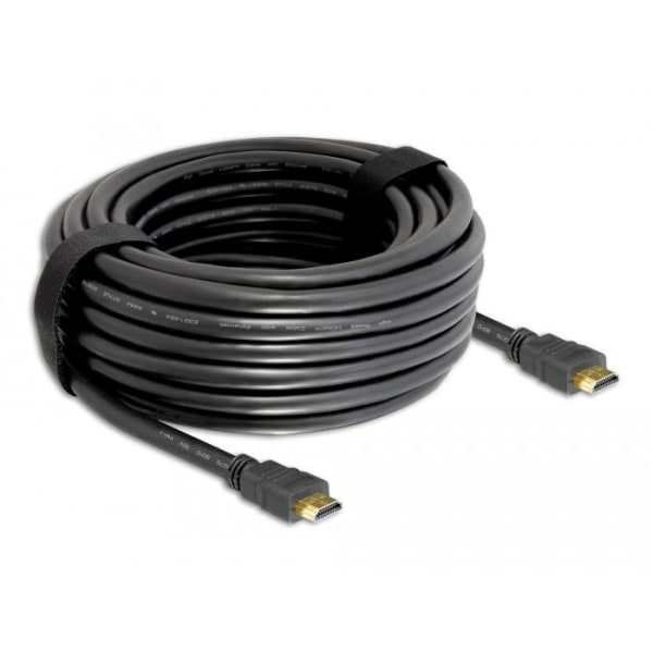 Delock Cable High Speed HDMI with Ethernet – HDMI A male > HDMI A male