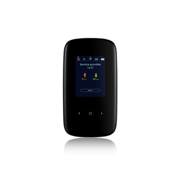 Zyxel LTE2566-M634 trådlös router Dual-band (2,4 GHz / 5 GHz) 3G 4G Svart Sort