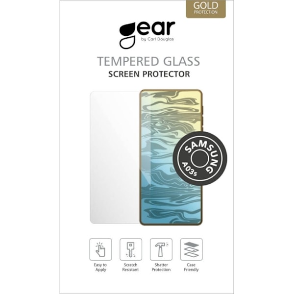 Gear Glass Prot. 2.5D Samsung A03s Transparent