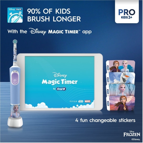 Oral B Vitality Pro Kids Frozen - elektrisk tandborste