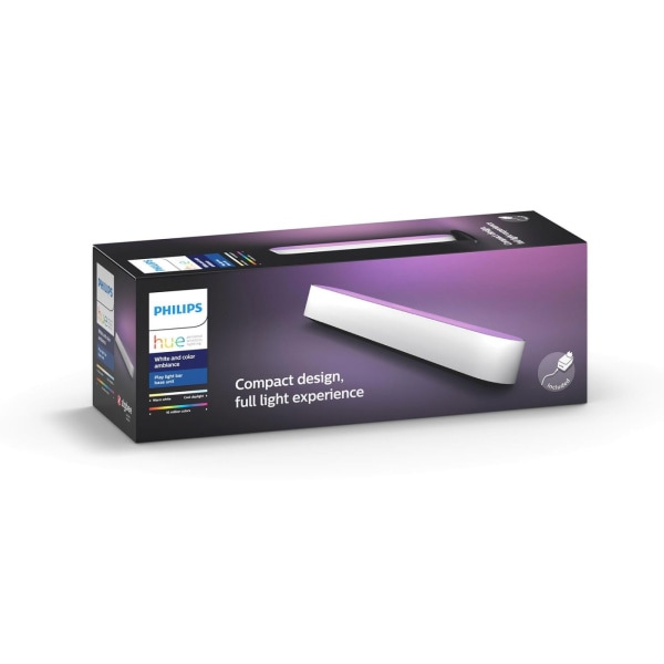 Philips Hue Play Ljusskena White and color ambiance Vit 1-pack