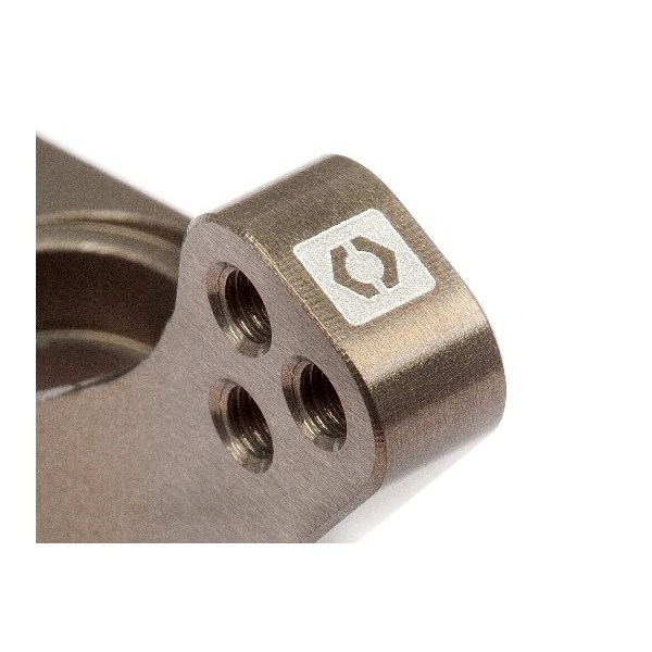 Aluminum Rear Hub Carrier Set (0 Deg/Hard Anodize)