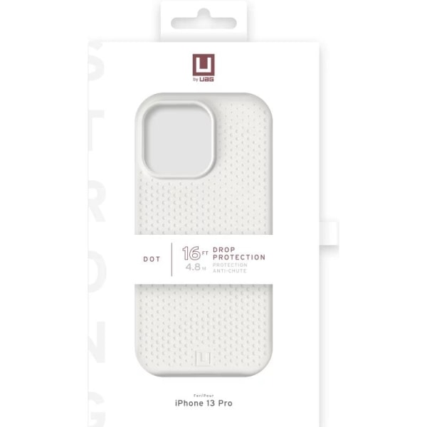 UAG iPhone 13 Pro [U] Dot Cover, Marshmallow Vit