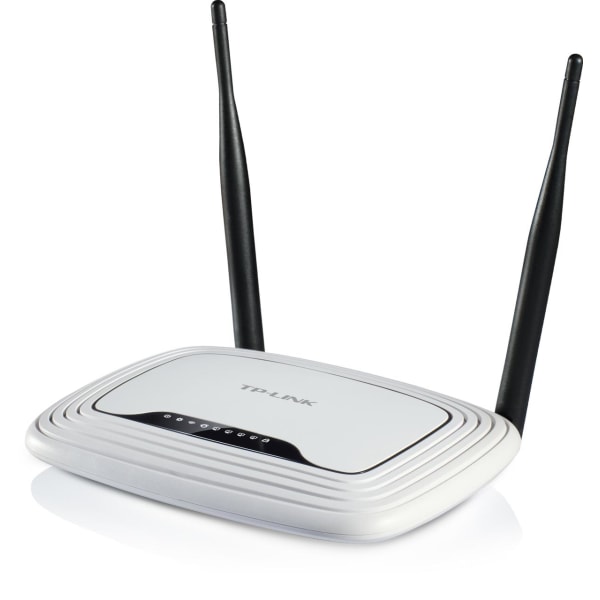 tplink Wireless router 4port switch 300Mbps 802.11b/g/n white/bl