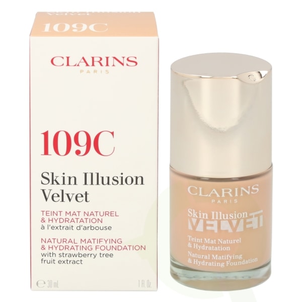 Clarins Skin Illusion Velvet Foundation 30 ml 109c