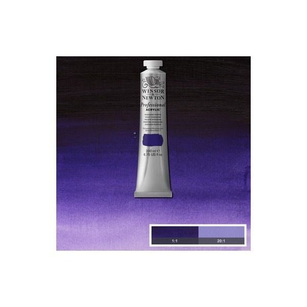 WINSOR Proff.  acrylic 200ml dioxazine purple 229