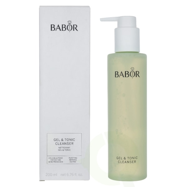 Babor Cleansing 2 in 1 Gel & Tonic Cleanser 200 ml For Oily And