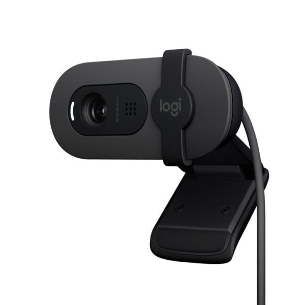 Logitech Brio 100 Full HD Webcam, Graphite