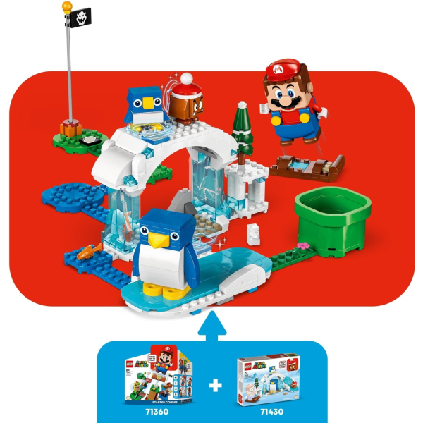 LEGO Super Mario 71430  - Penguin-perheen lumiseikkailu ‑laajennussarja