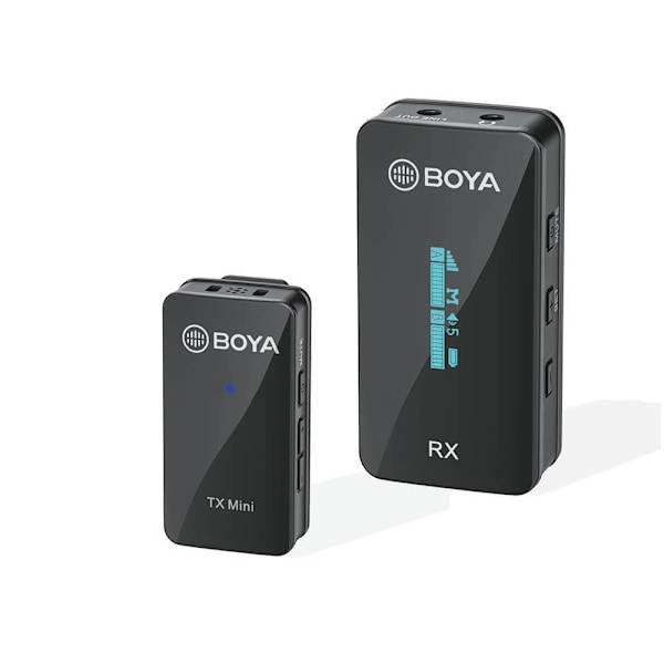 BOYA Trådløs mikrofon x1 BY-XM6-S1 Mini 3,5mm