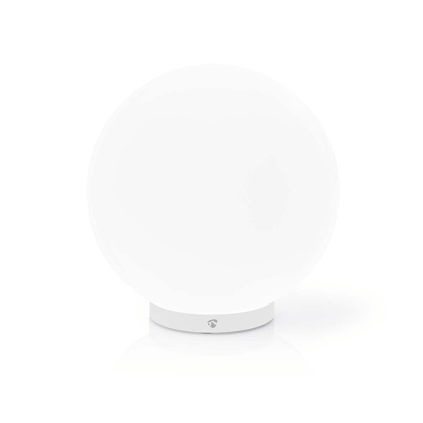 Nedis SmartLife-tunnelmalamppu | Wi-Fi | Pyöreä | | 360 lm | Lämpimästä kylmään valkoiseen / RGB | 2700 - 6500 K | 5 W | Lasi | 1 kpl