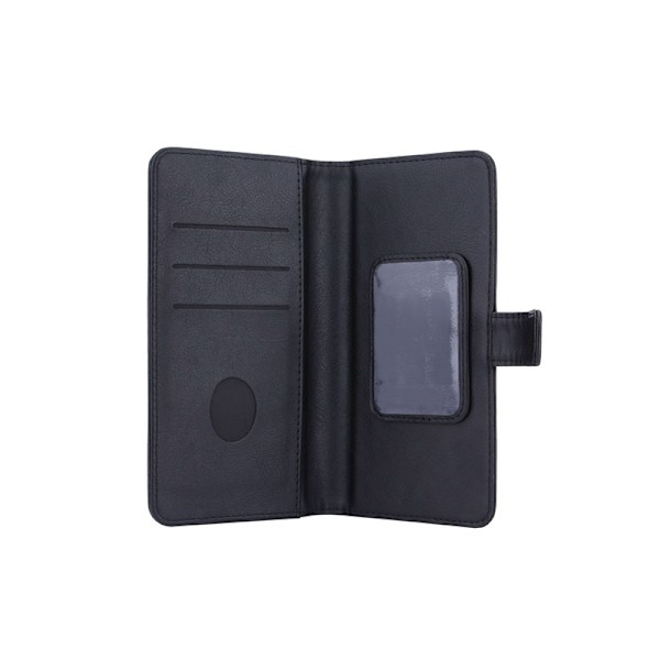 Radicover Strålningsskydd Mobilfodral PU Universal Large 5,5-6,7" 2in1 Magnetcover Black Svart
