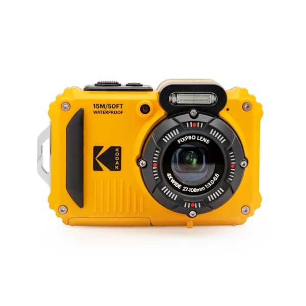 Kodak Digital Camera Pixpro WPZ2 5x WP 16MP wifi Yellow Gul