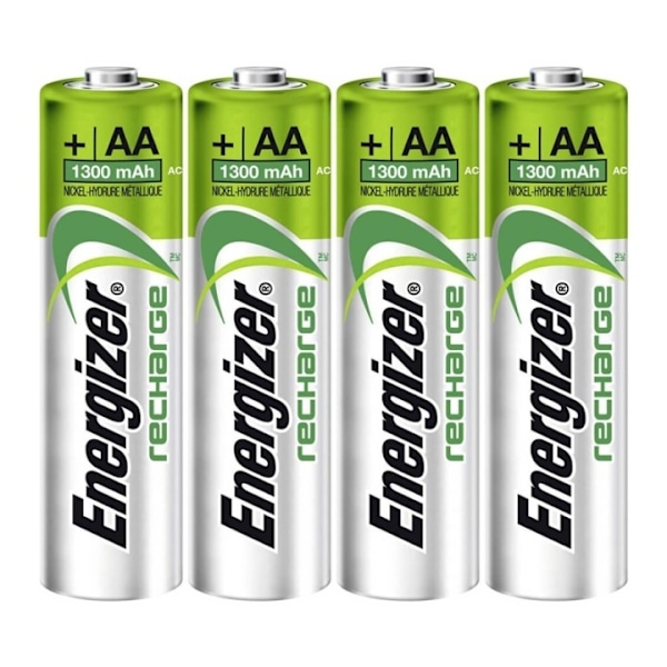 Energizer Batteri AA/LR6 Laddbart Ni-Mh 1300mAh 4-pack