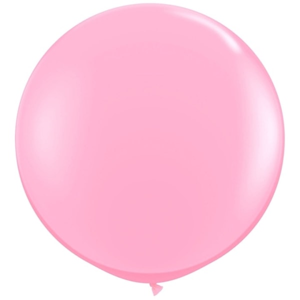 GIGANTISK ballon, 100 cm, 1 stk, Rosa