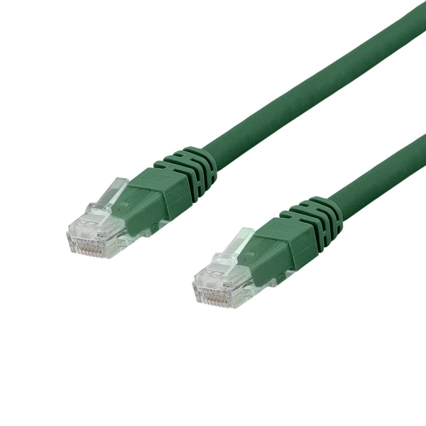 Deltaco U/UTP Cat6a patch cable, LSZH, 25m, green