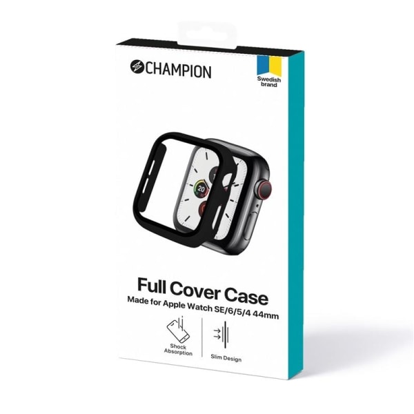 Champion Full cover Case Apple Watch SE/6/5/4 44mm, Svart