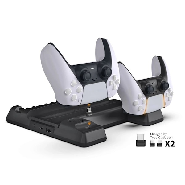 Dockingstation til Playstation 5, 4-i-1