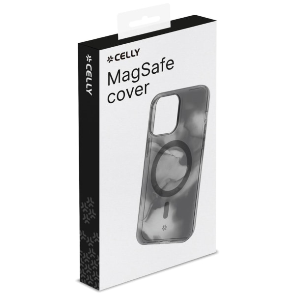 Celly Magshades TPU Cover MagSafe iPhone 15 Svart Svart
