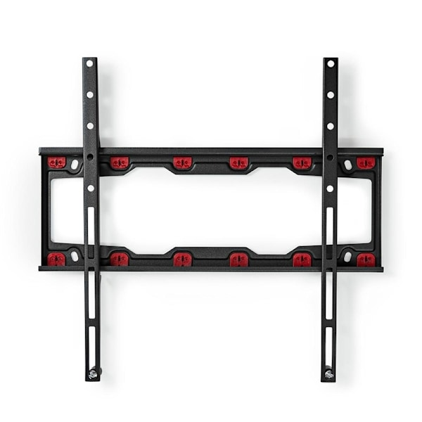 Nedis Fast TV väggfäste | 23 - 55 " | Maximal skärmvikt som stöds: 35 kg | Minsta väggdistans: 28 mm | Stål | Svart