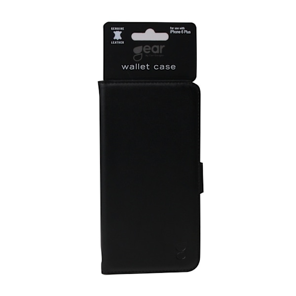 GEAR Wallet Sort - iPhone 6 Plus Svart
