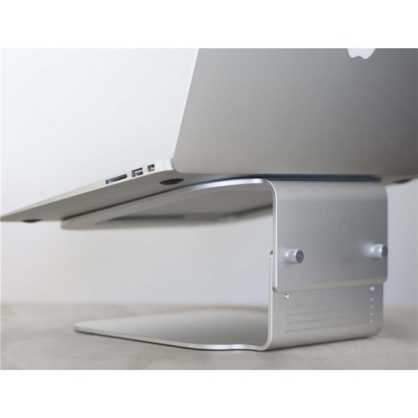 desire2 Laptop Stander Riser Elevator Justerbar Universal Sølv