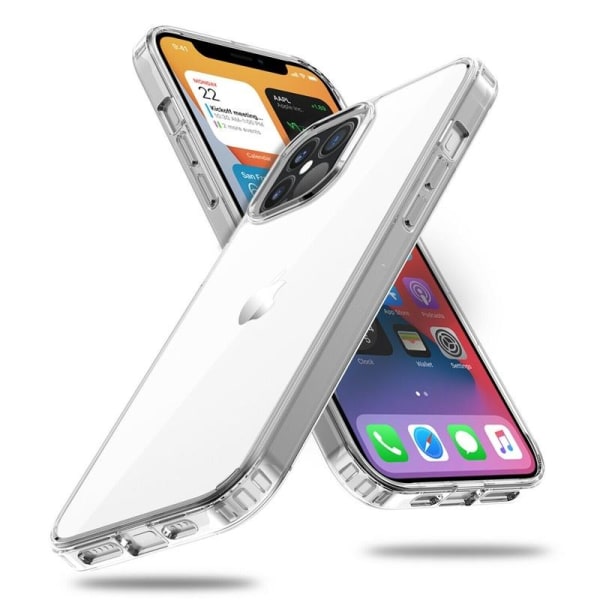 iPhone 12 mini ohut kotelo, pehmeä TPU-suojaus, läpinäkyvä Transparent