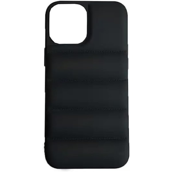 Puffer-skal till iPhone 14 Pro Max, Svart Svart