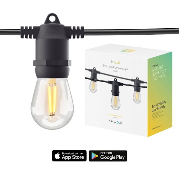 Hombli Smart  Utomhus Ljusslinga 5m