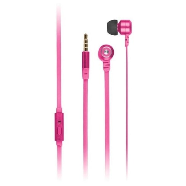 Kitsound Ribbons Stereokuulokkeet 3,5mm, pinkki Pink