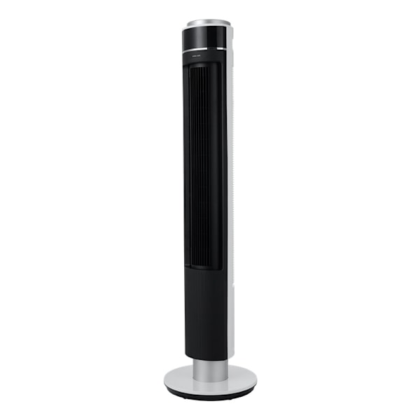 NORDIC HOME Tower fan, 25 W, Black and white