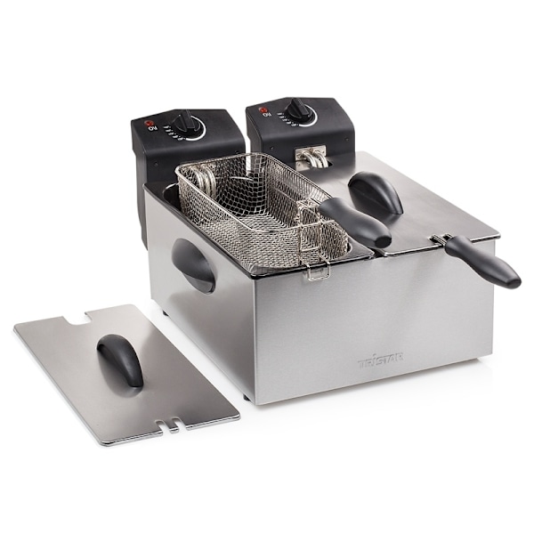 Tristar Friture Dobbelt Rustfrit 2 X 3l
