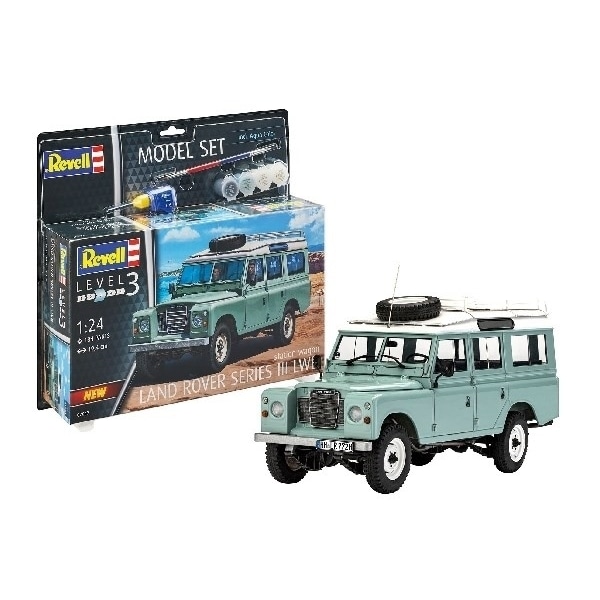 Revell 1:24 Model Set Land Rover Series III