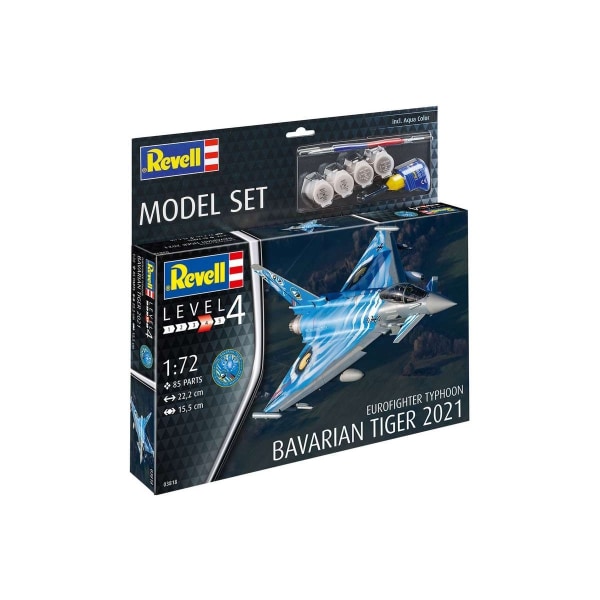 Revell Model Set Eurofighter Typhoon'Bavarian Tiger 2021'