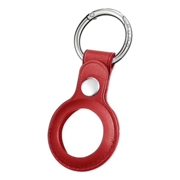 Puro Apple AirTag SKY Keychain with Carabiner LL, red