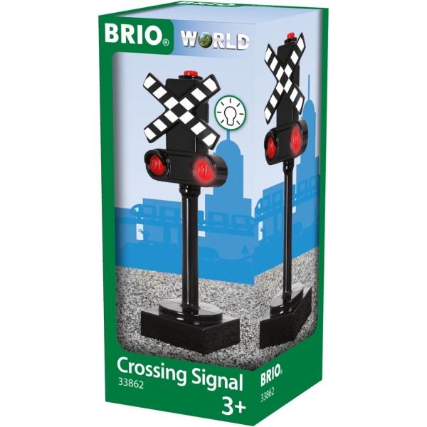 BRIO World 33862 - Järnvägsövergång med ljus