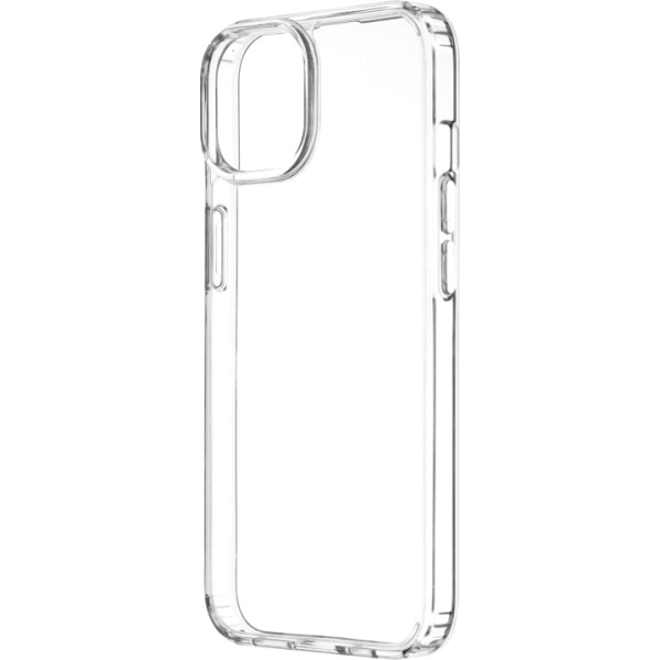 Fonekit silikone cover, iPhone 15, gennemsigtig Transparent