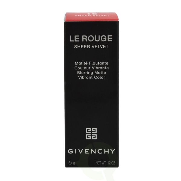 Givenchy Le Rouge Sheer Velvet Matte Refillable Lipstick 3.4 g #