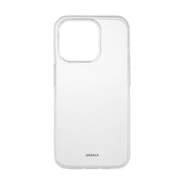 ONSALA Mobilcover Genbrugt TPU Transparent - iPhone 15 Pro Transparent
