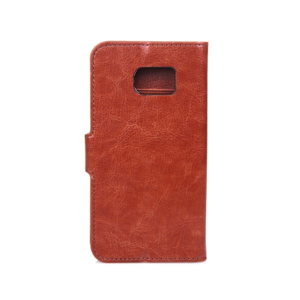 GEAR Wallet Brun - Samsung S6 Edge Brun