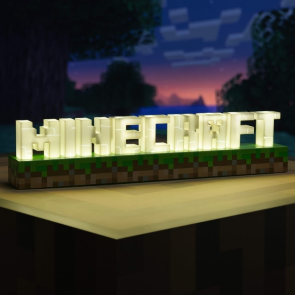 Paladone Minecraft Logo Light