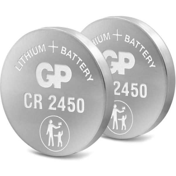 GP Nappiparisto Lithium CR2450, 2 kpl