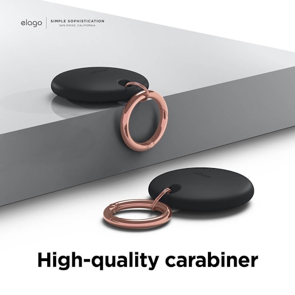 ELAGO Basic Key Chain for AirTag Black